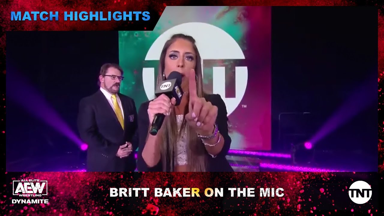 Britt Baker Insults the Austin AEW Fans' 