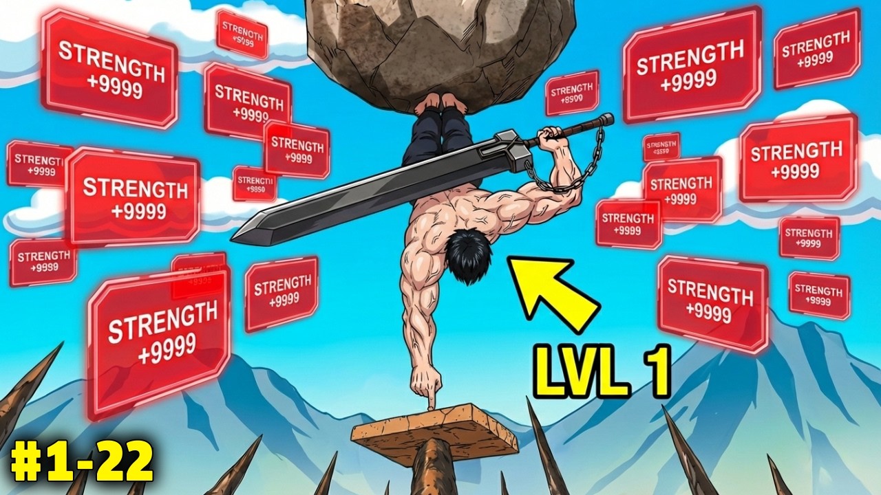 (1-22) The System Glitched... So This BODYBUILDER Reincarnated And Farmed INFINITE Strength Stats!