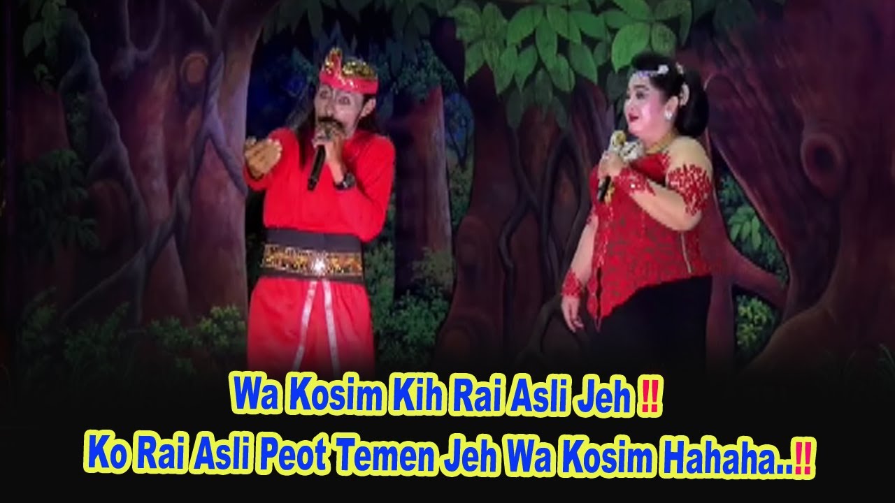 Dasar Nasibe Wa Kosim Lagi Blenak Ya Blenak Beneran Jeh