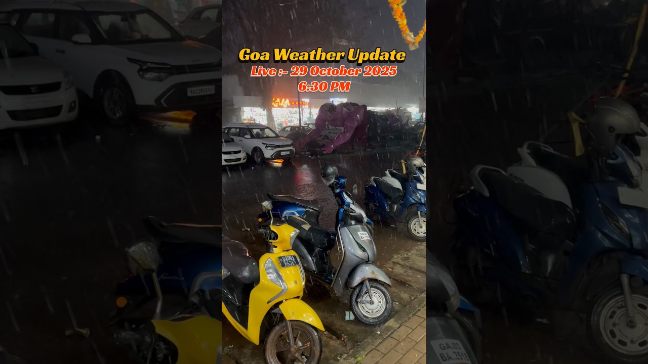 Goa Weather Update | Goa Current Situation | Goa Vlog | Raining | Goa Trip #goa #trending