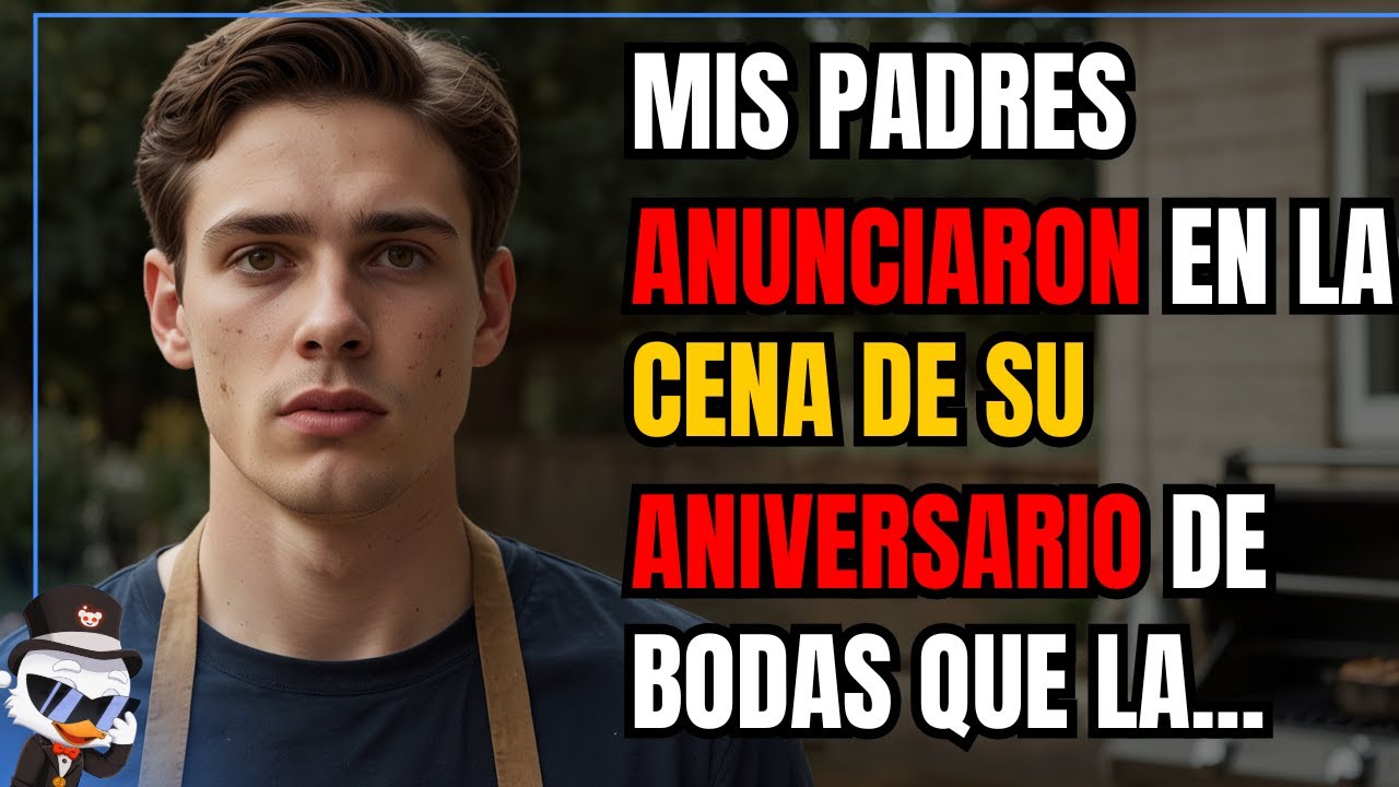 MIS PADRES ANUNCIARON EN LA CENA DE SU ANIVERSARIO DE BODAS QUE LA PRÓXIMA SEMANA NOS ÍBAMOS...