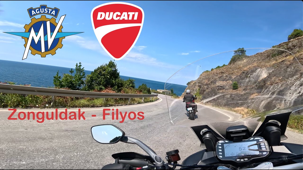 Ducati Multistrada V2S & MV Agusta Tourismo Veloce | Zonguldak - Filyos