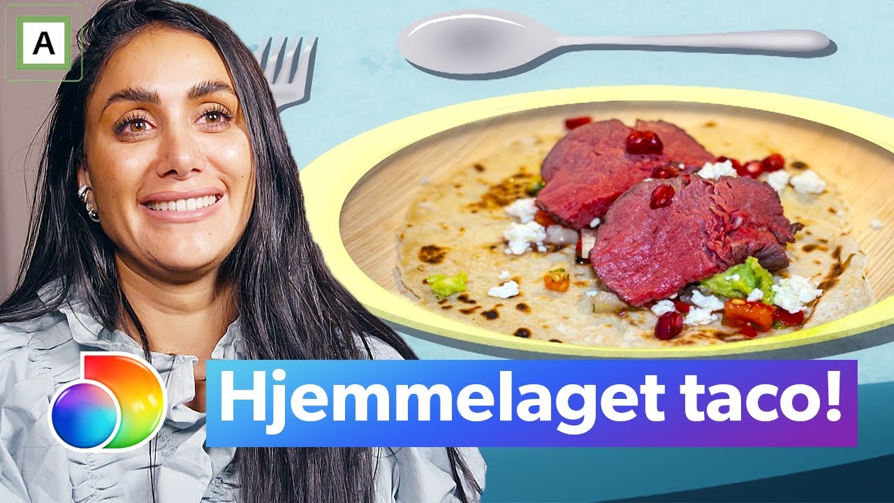 4-stjerners middag | Wanda Mashadi lager egen taco | discovery+ Norge