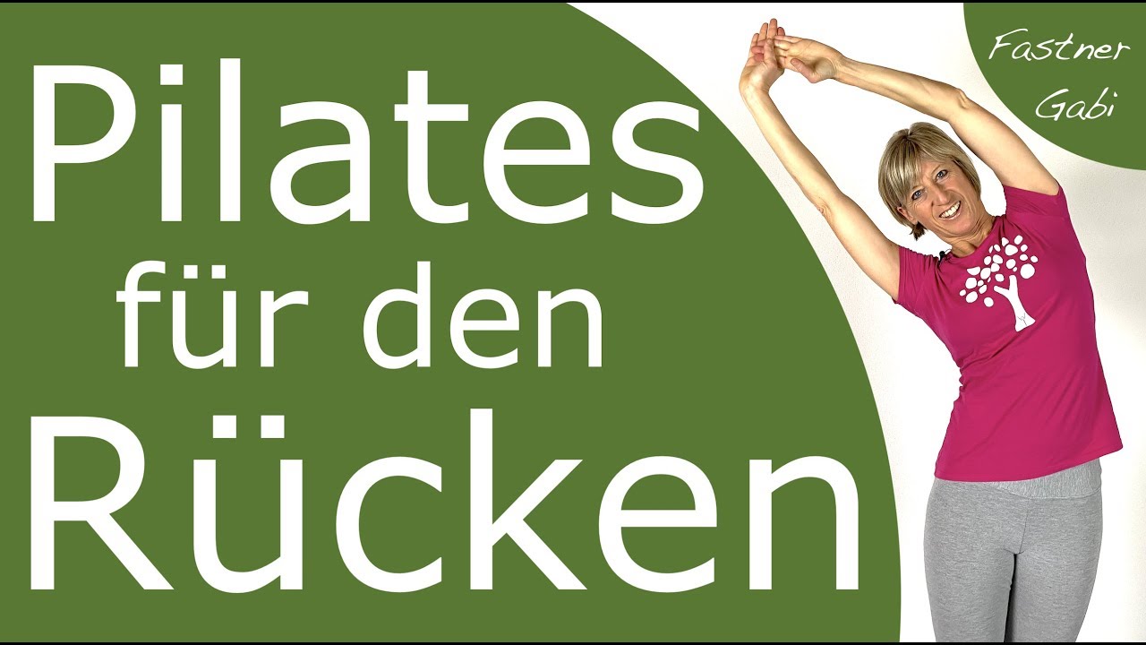 🛶 35 min. Pilates für den Rücken, ohne Geräte