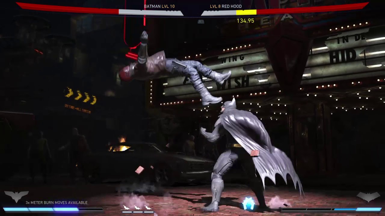 Injustice 2 Batman vs Red Hood