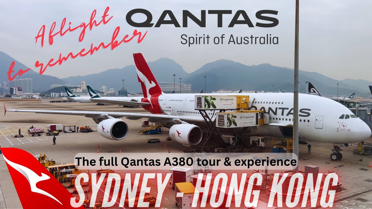 An Empty A380! | Qantas Economy Class | Sydney - Hong Kong | Qantas Airbus A380 | Trip Report