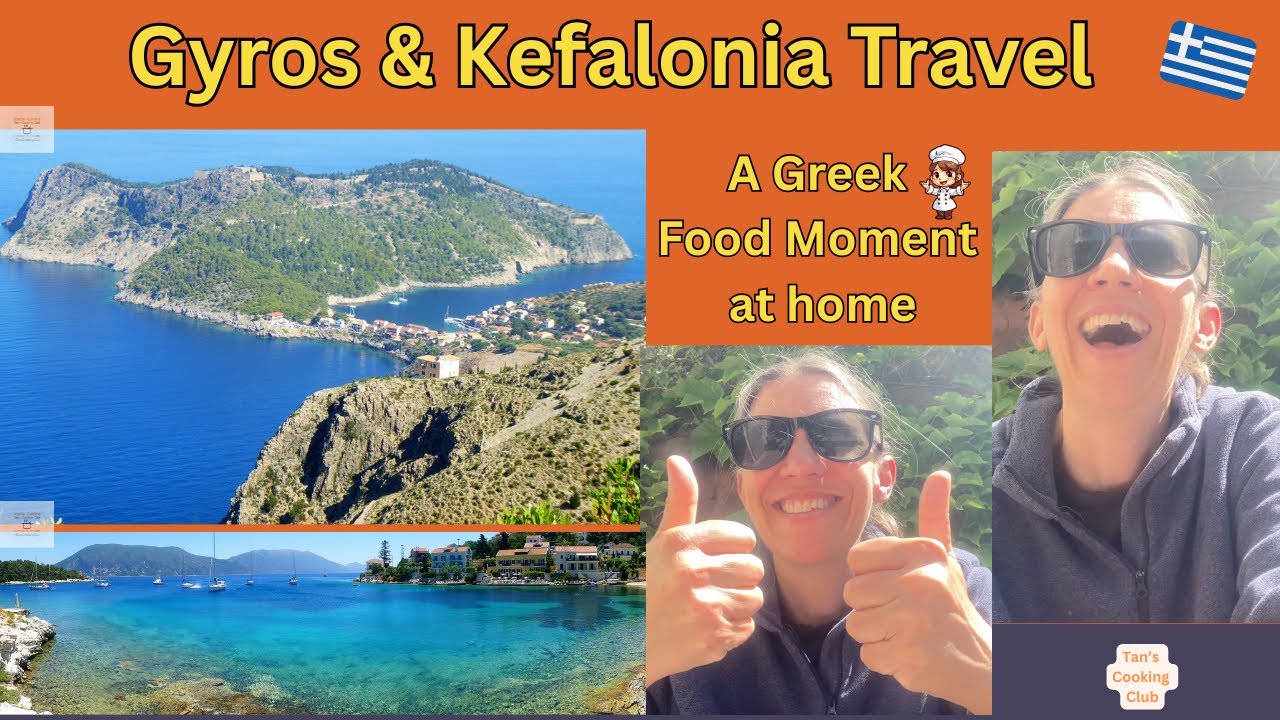 Greek Vibes at Home: Kefalonia & Greek Food Inspired Dinner 