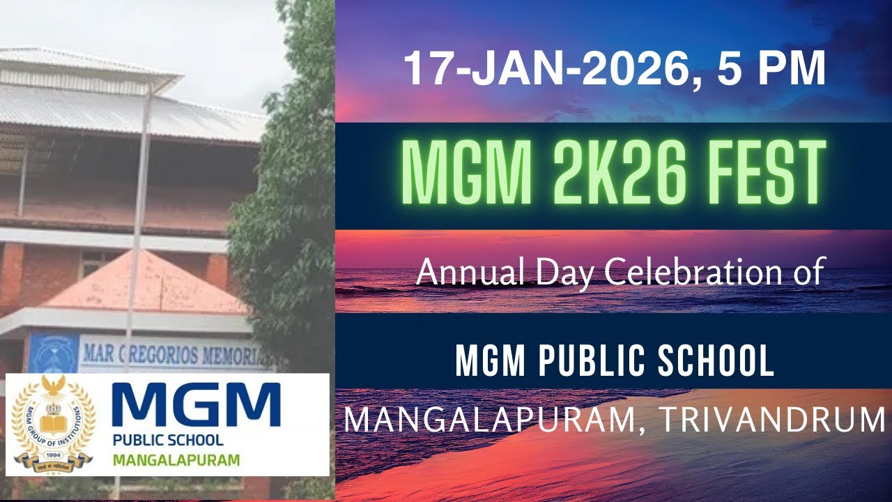 MGM FEST 2K26 | MGM PUBLIC SCHOOL, MANGALAPURAM