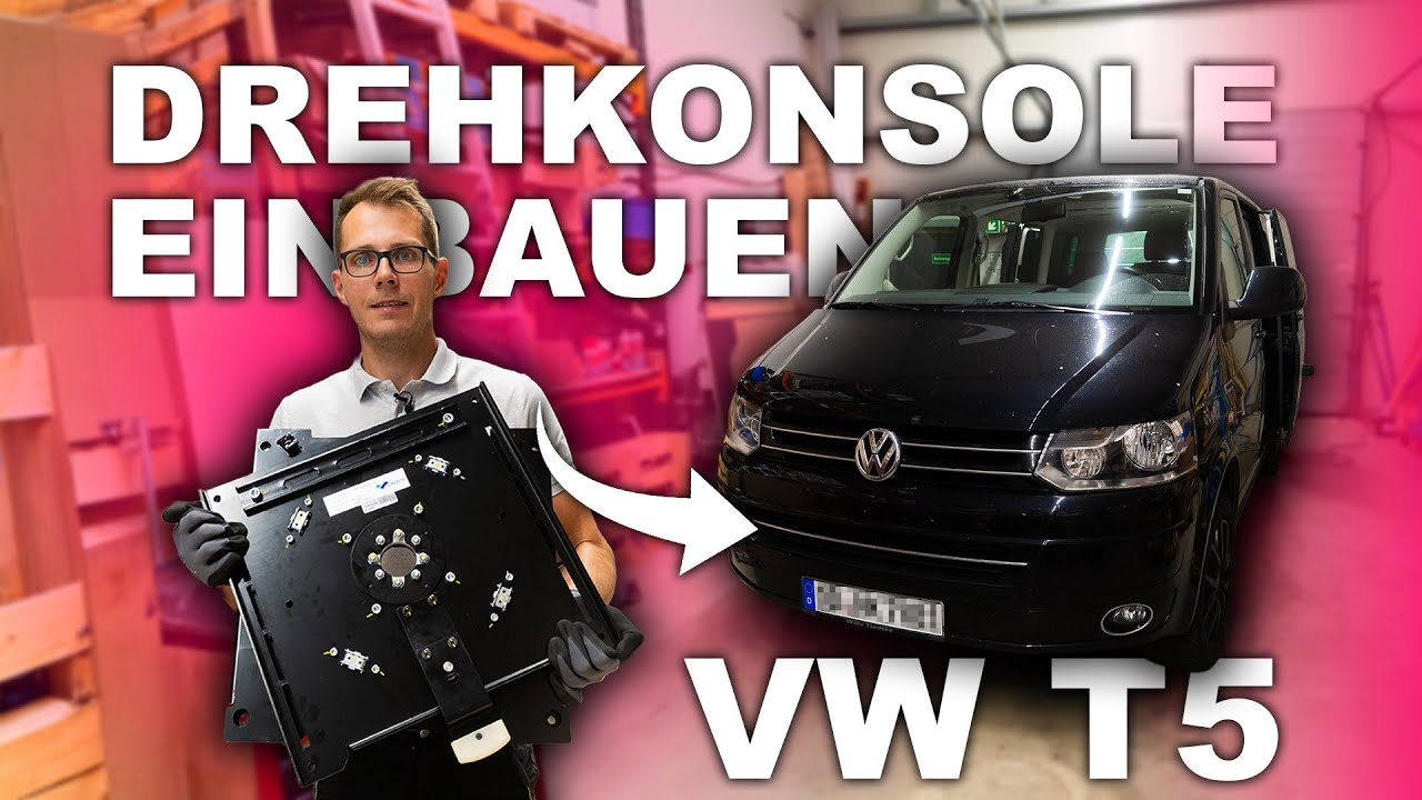 VW T5/T6 Sportscraft Drehkonsole einbauen: Die Tücken beim Multivan! | Anleitung & ABE erklärt