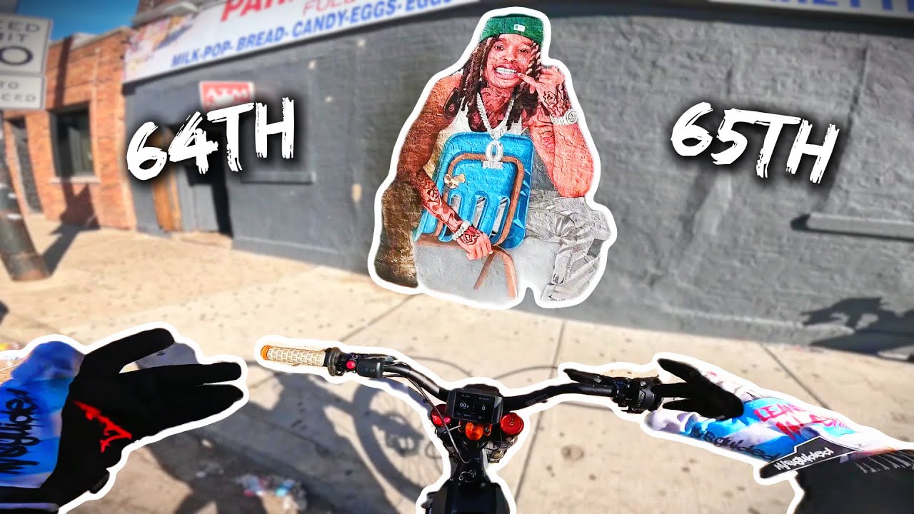 Riding In O'BLOCK'S INFAMOUS Gang Wars On My Surron