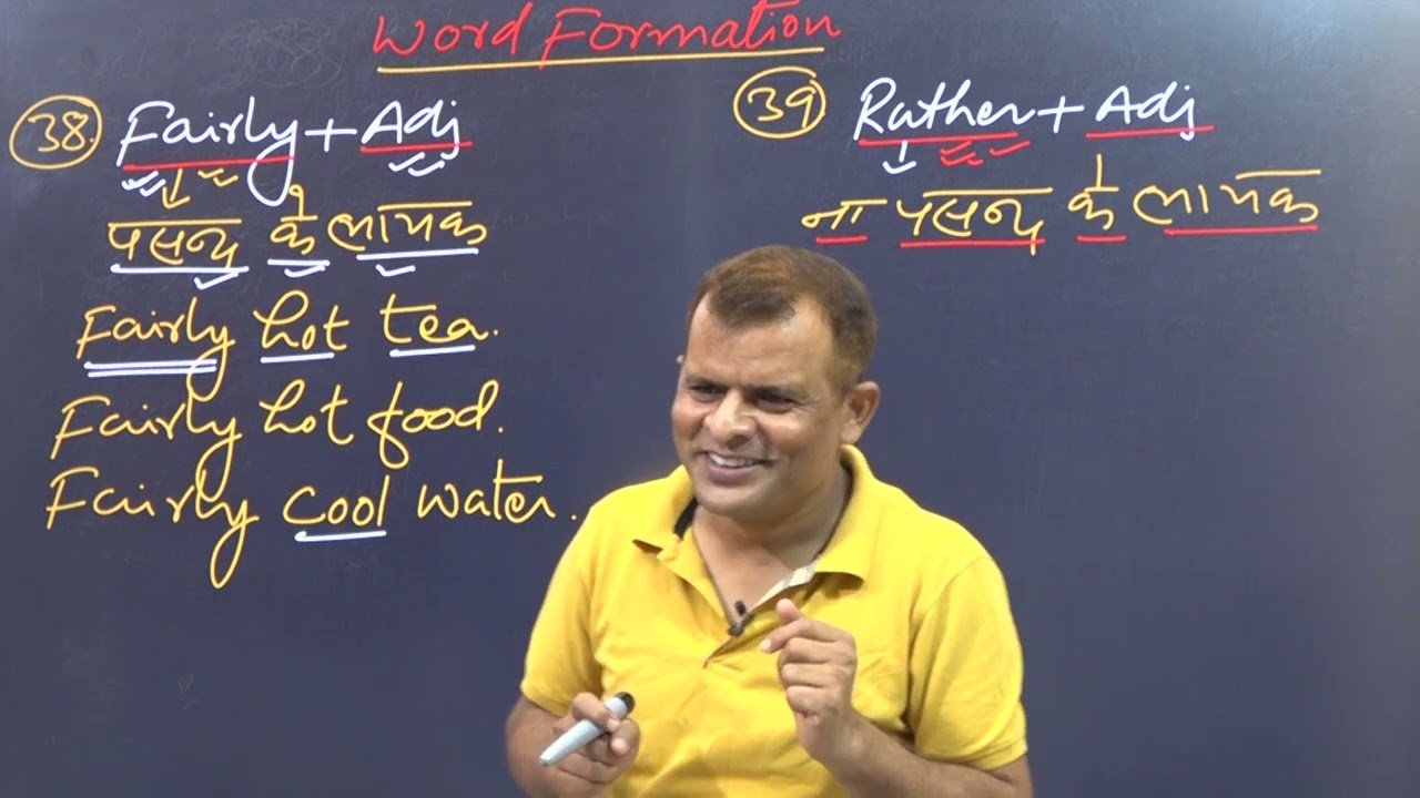 WORD FORMATION RULE 38 & 39 100% CONCEPT CLEAR KRE OR FARATEDAR ENGLISH BOLNA SIKHE#englishspoken