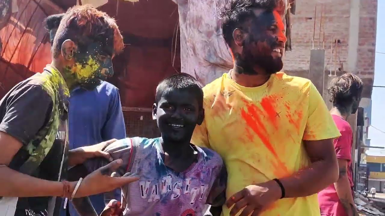 गांव की होली 2023  || Gora gaon ki holi || mere gaon ki holi ||#funnyvlog