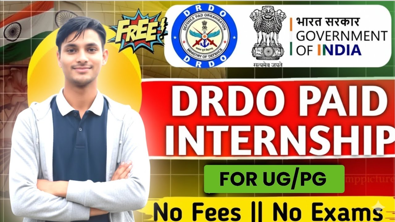 DRDO Defance Laboratory Jodhpur Paid Internship 2026: Eligibility, Stipend,  Guide 💼📡🇮🇳