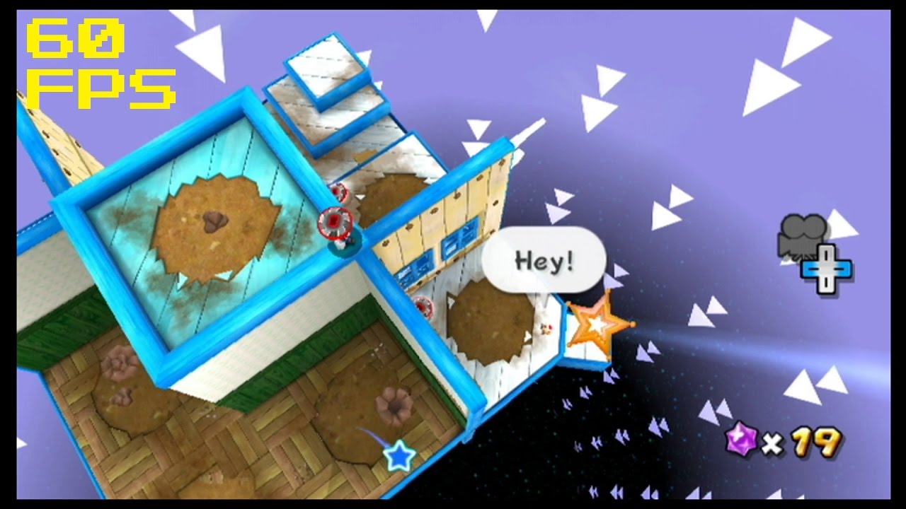 59. [60 FPS] Flipsville's New Digs - Flipsville Galaxy - Super Mario Galaxy 2