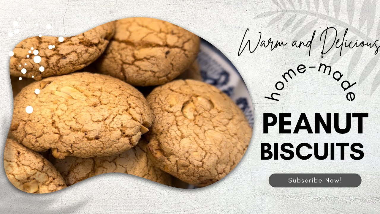 Buttery, Crunchy Peanut Biscuits Everyone Loves 🤤 | வெண்ணெய், மொறுமொறுப்பான வேர்க்கடலை பிஸ்கட் 🤤