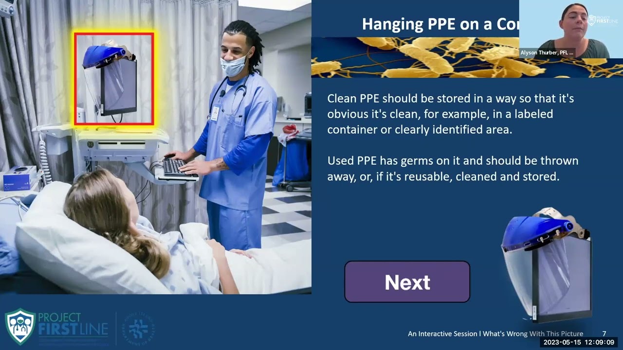 What's Wrong With this Picture? | An Interactive Infection Control Challenge