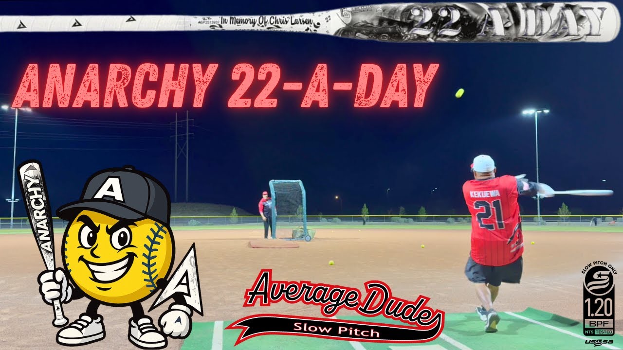 Anarchy 22-A-Day | Обзор биты USSSA Slowpitch
