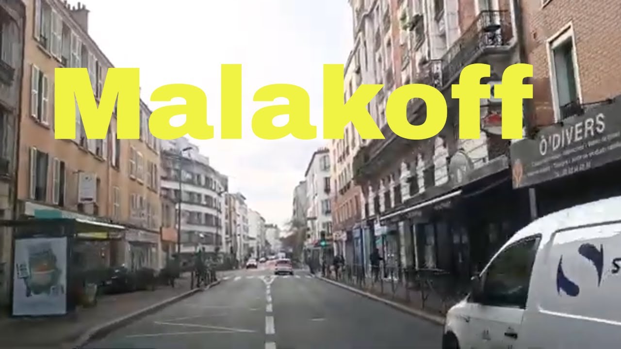 Malakoff 4K- Driving- French region