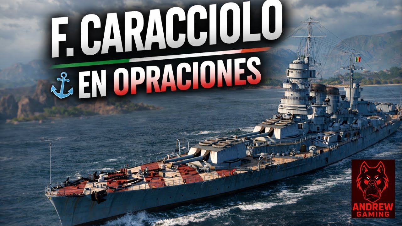 F. Caracciolo en Acción  | Primera Compra + 2 Operaciones | World of Warships