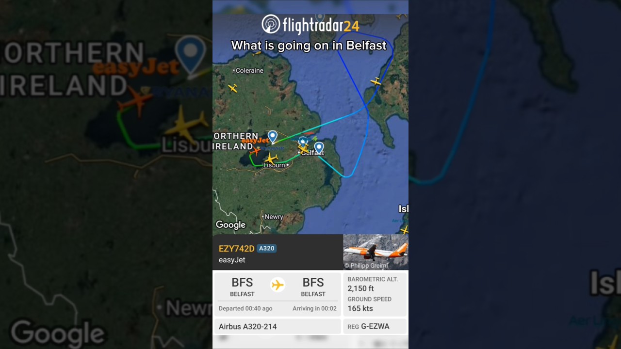what is going on #aviation #planes #belfast