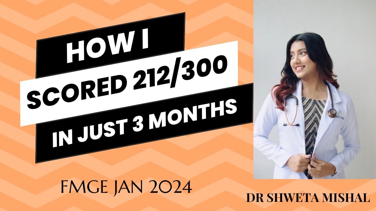 How to crack FMGE in the 1st attempt in 3 months | ft.Dr Shweta Mishal