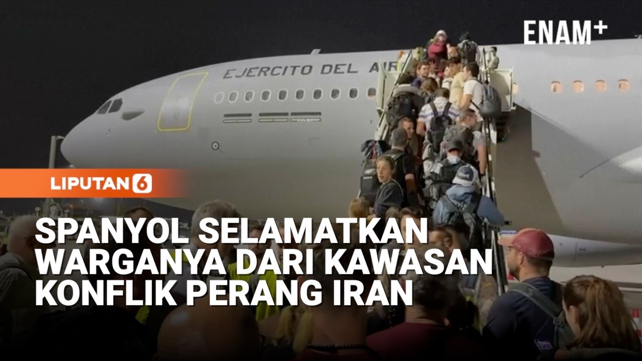 Tegang Dengan Gedung Putih, Spanyol Evakuasi Warganya Dari Timur Tengah | Liputan6