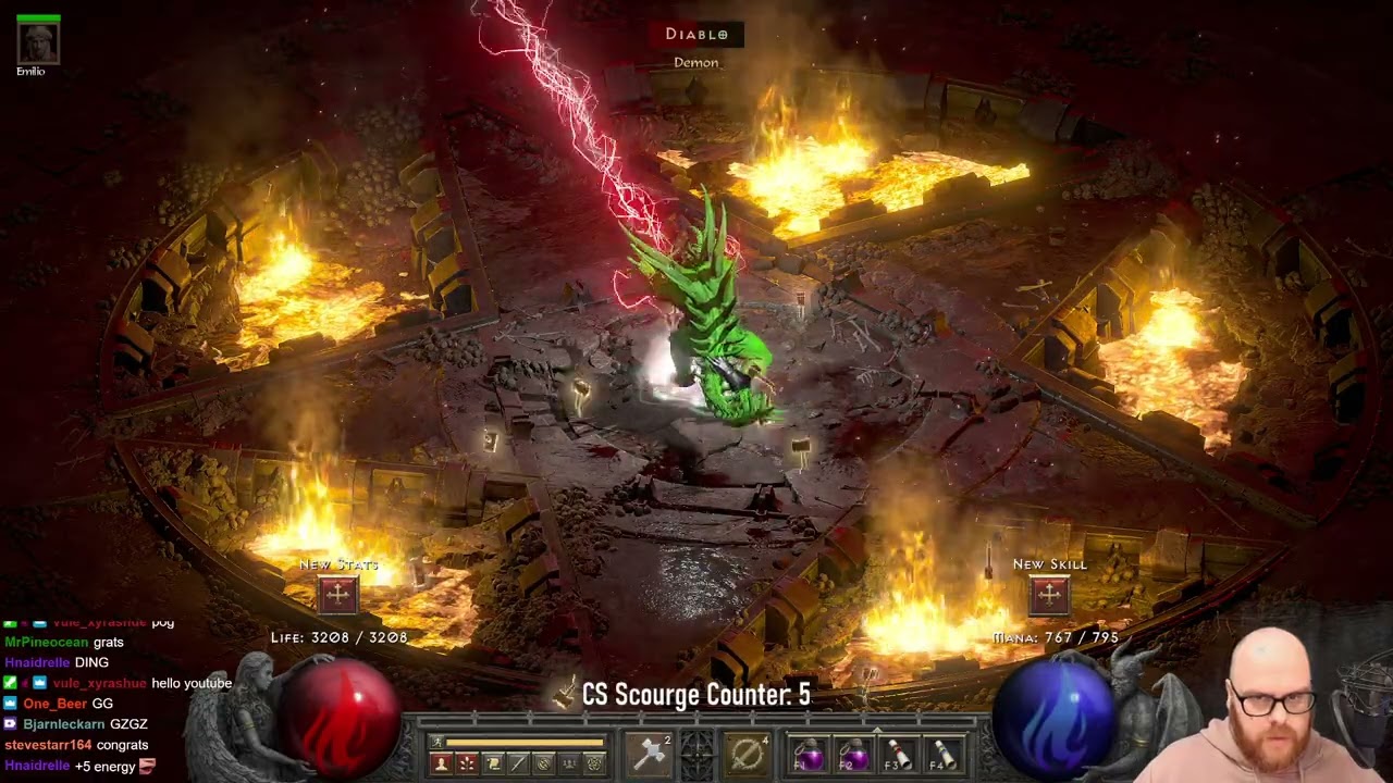 D2R - Hitting Lvl 99 on the Paladin (no TZs)