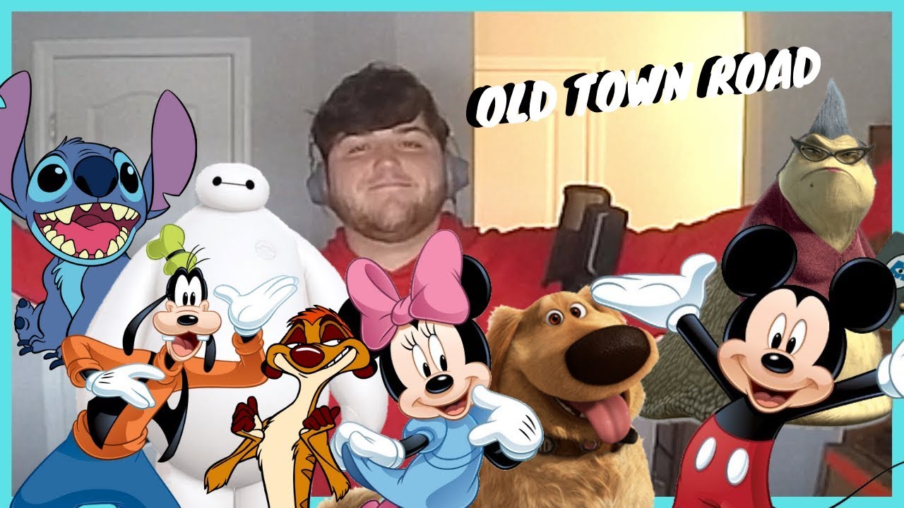 DISNEY AND PIXAR CHARACTERS SING LIL NAS's OLD TOWN ROAD