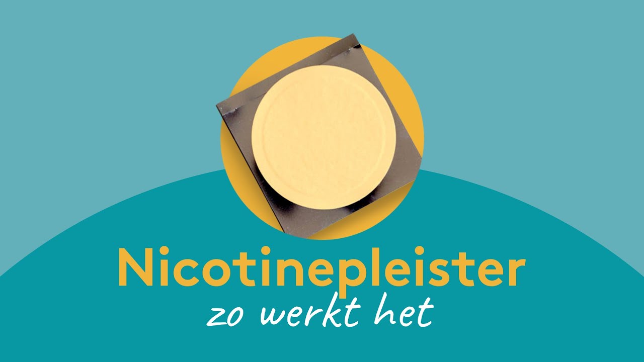 Nicotinepleister: uitleg door longverpleegkundige Lianda