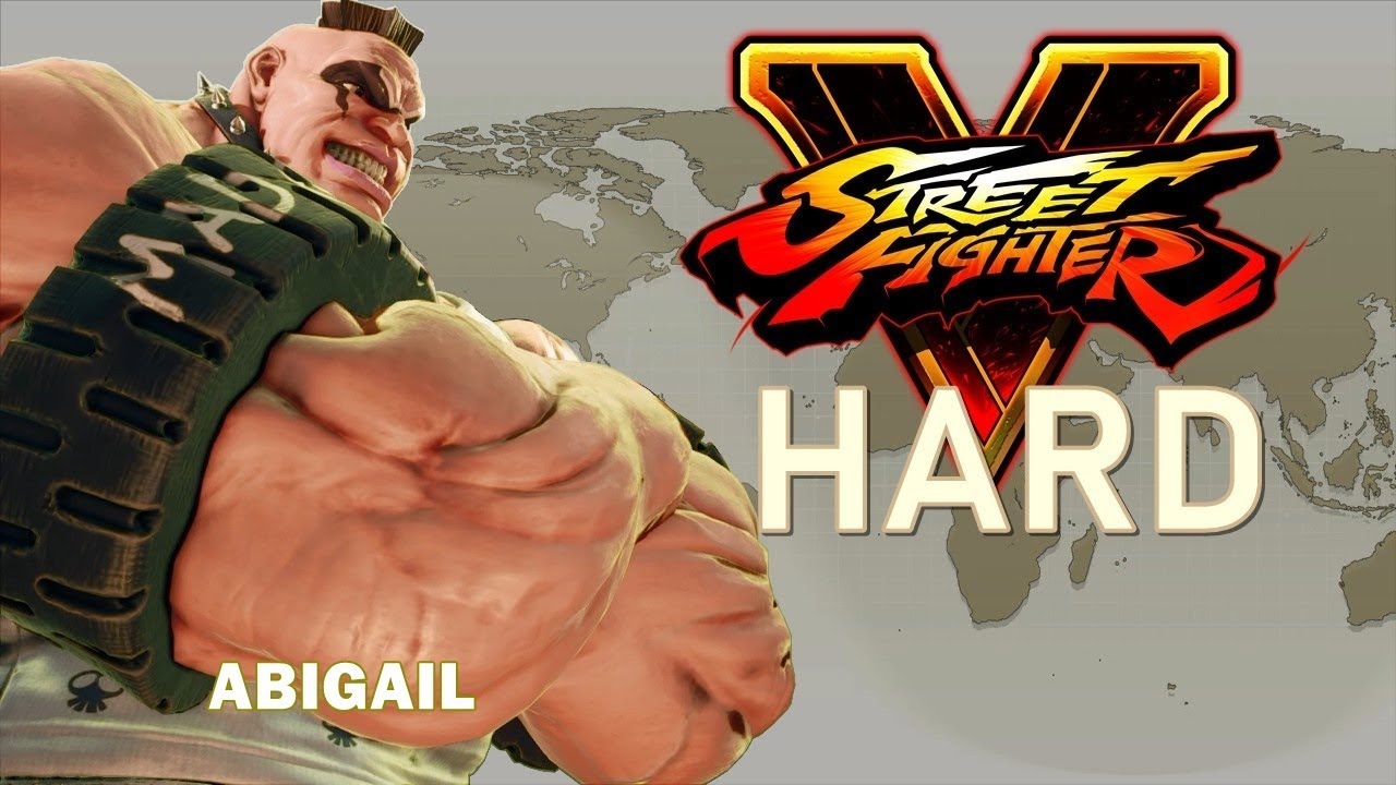 Street Fighter V - Abigail Arcade Mode (HARD)