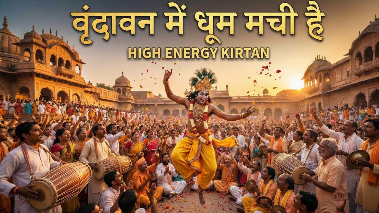 वृंदावन में धूम मची है | Radhe Radhe Krishna Bhajan | Nand Kishor Dance Bhajan 2026