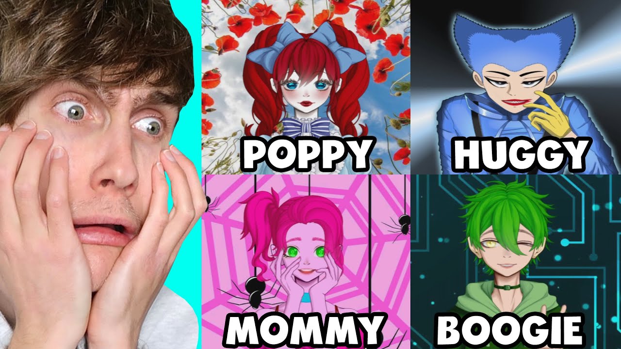 Poppy Playtime Characters Als Mens