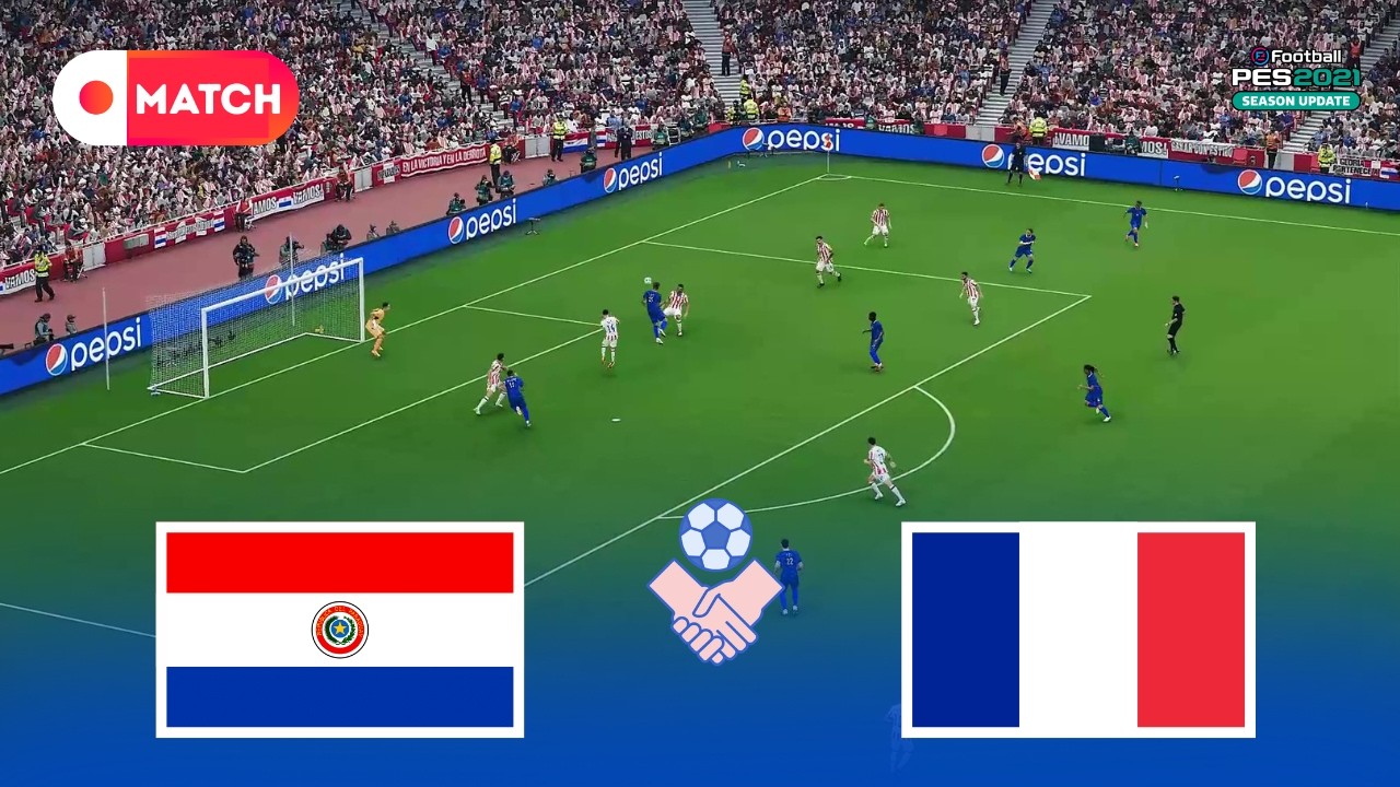 France vs Paraguay | World Cup 2026 Full Gameplay Simulation | eFootball PES 2021