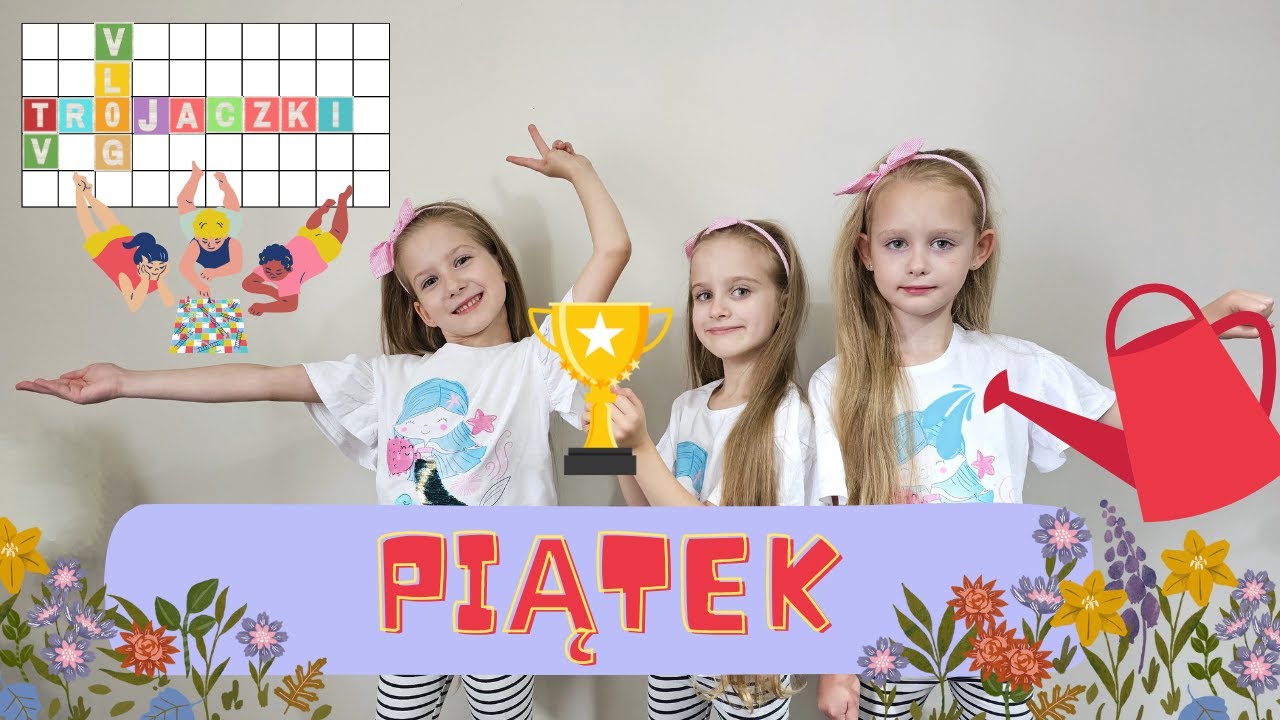 TROJACZKI W ZER&Oacute;WCE - PIĄTEK | nasza codzienna rutyna #5