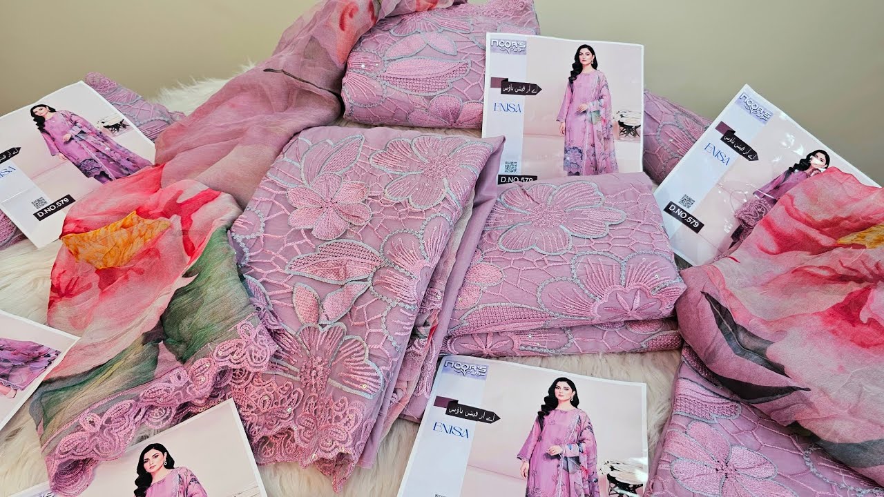 পাকিস্তানি প্রিমিয়াম NOOR'S ক্যাটালগ INSPIRED ড্রেস — সৌন্দর্য আর আভিজাত্যের ছোঁয়া 🎉 EID DRESS 2026