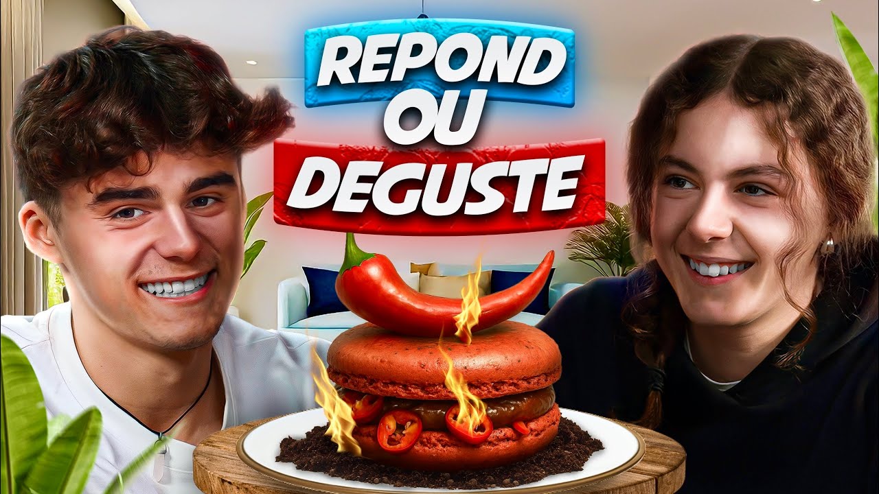 RÉPOND OU DÉGUSTE (Ft. Ma petite sœur)