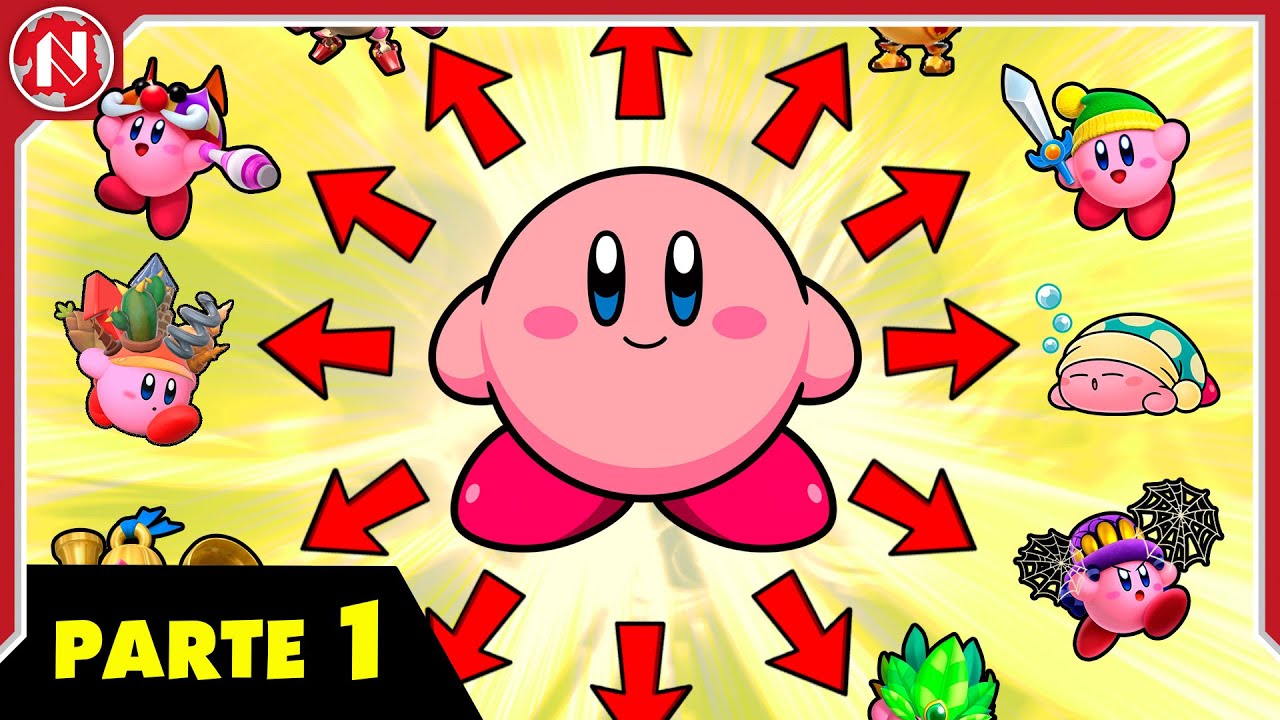 TODAS las TRANSFORMACIONES de Kirby que EXISTEN [1]