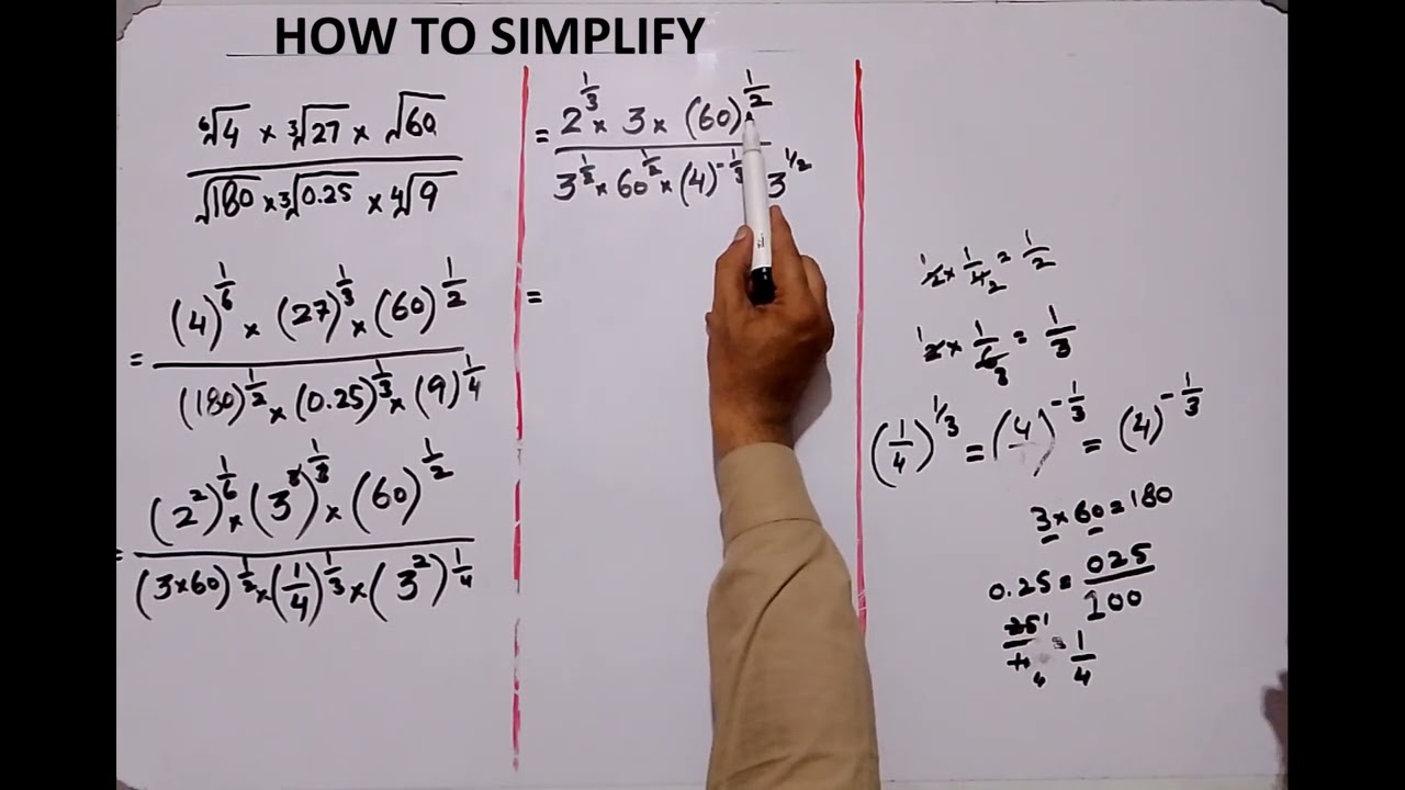 FRACTIONS || Simplifying Algebraic Root Fractions | Step by Step in Urdu|| Class 9 Math in Urdu