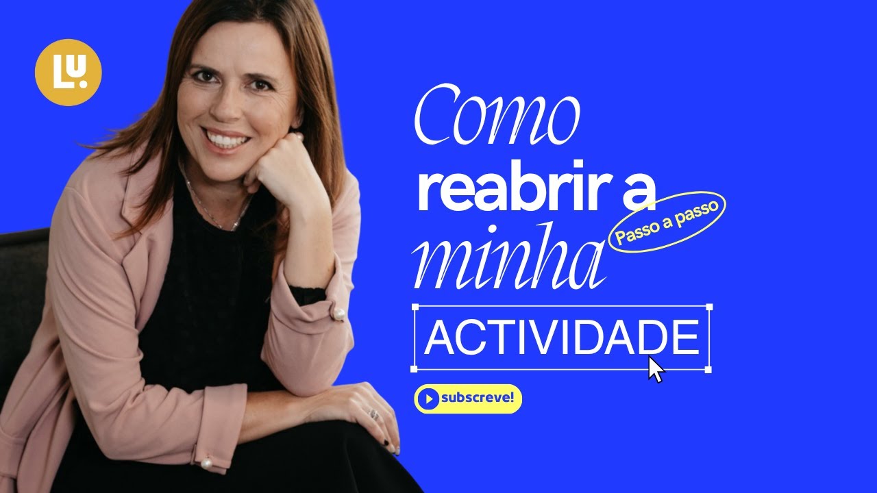 Fechei a minha atividade! Como faço para reabrir? | Ludmila Rebola