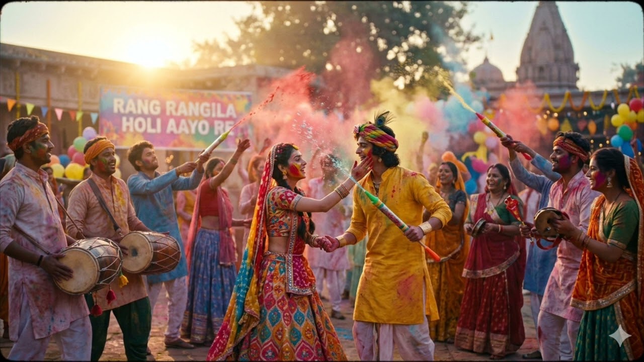 Rang Rangila Holi Aayo Re