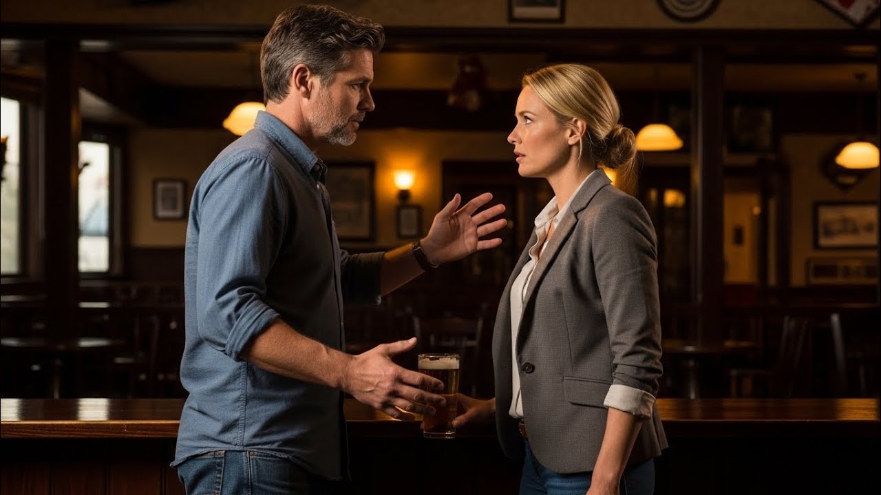 Single Dad Overhears a Woman’s Secret at a Bar—Next Day She’s All Over the News