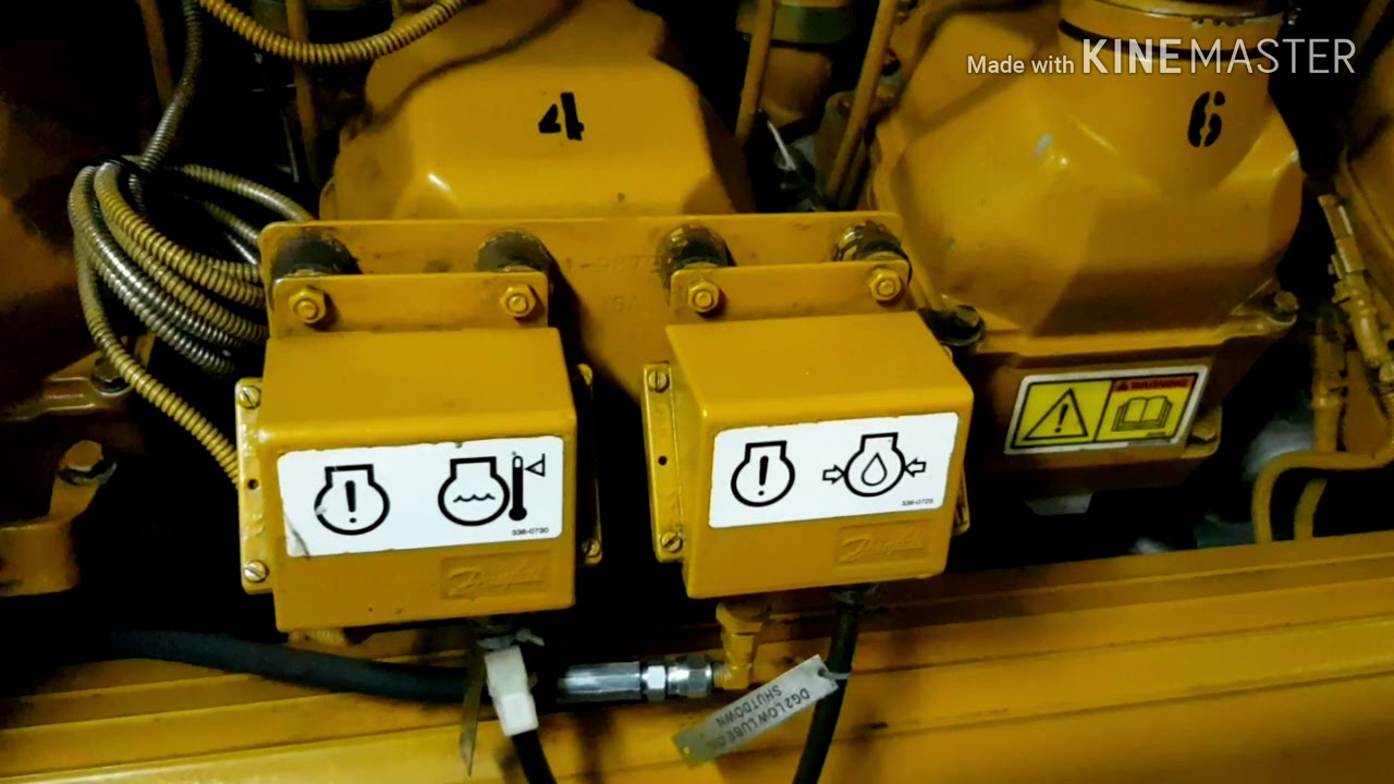 Cara Mengetahui komponen engine dan Start Up Engine Caterpillar seri 3512 Setelah Overhaul