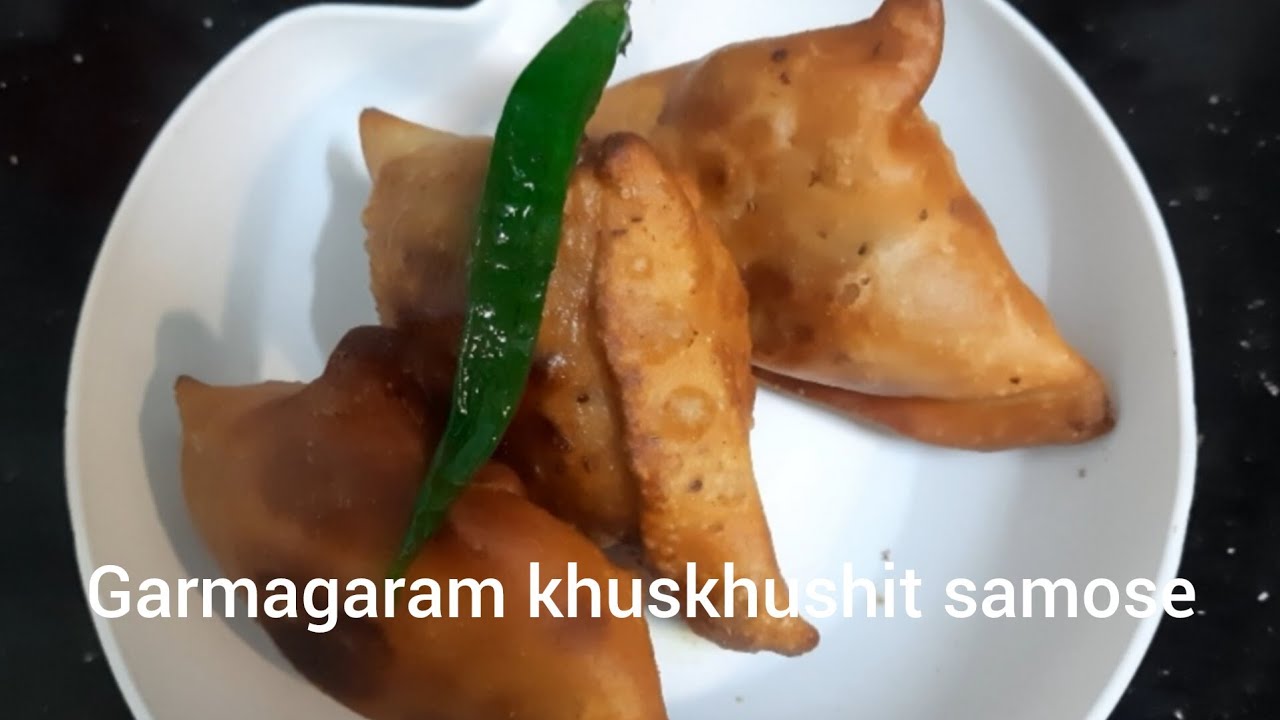 Gharchya ghari banva garmagaram samose ekdam easy recipe 😋 