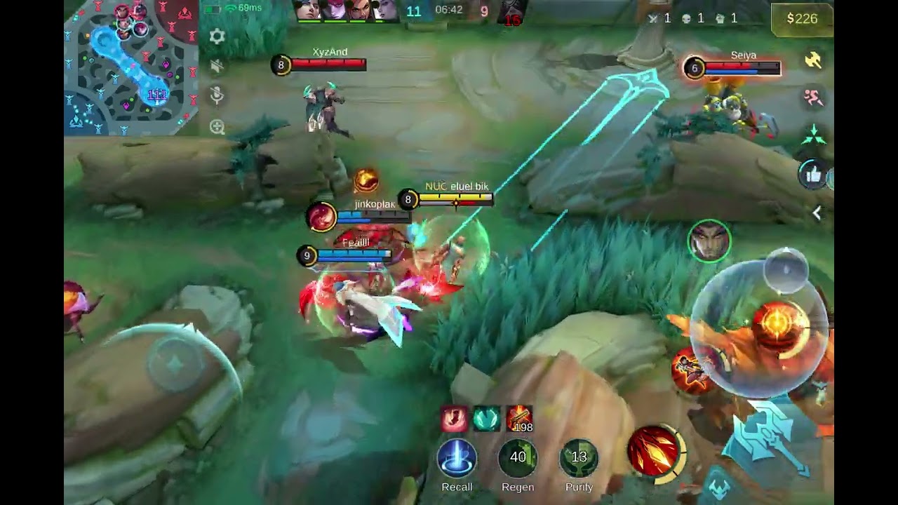 DAY 16 GRANGER IN ACTION BEST MM  MOBILE LEGEND