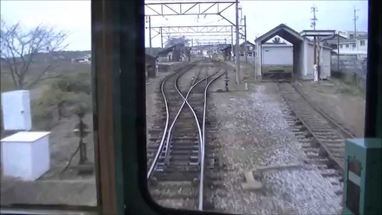 前面展望 近江鉄道 220形 225 貴生川&rarr;米原 2014 3 2