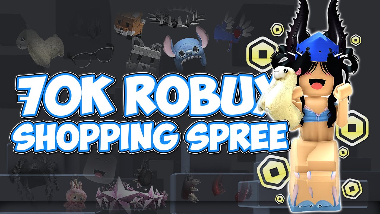 BUYING MY DREAM AND SUMMER ITEMS! 70k robux shopping spree *ASMR*