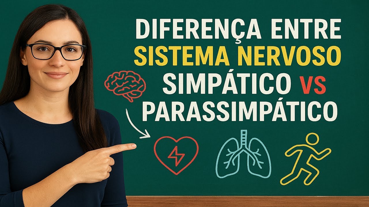 🧠 A ÚNICA Aula Que Você Precisa Sobre Simpático e Parassimpático