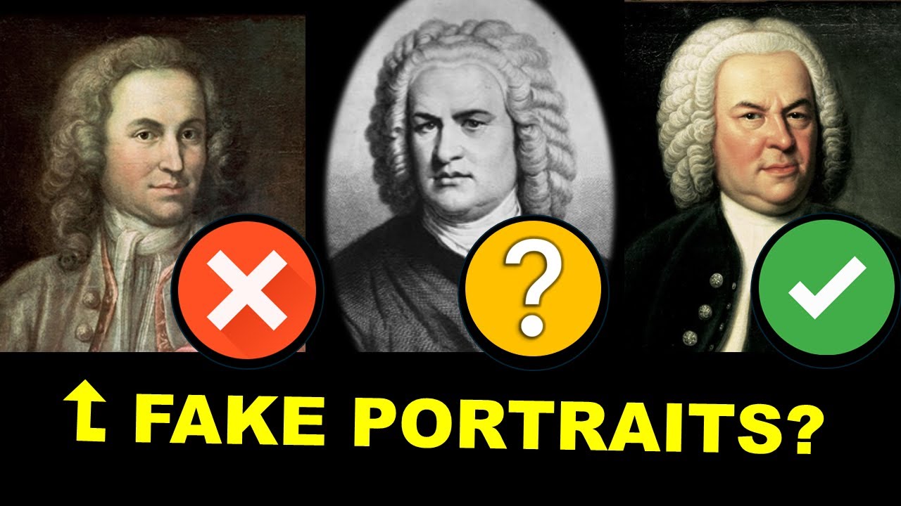 How many of J. S. Bach portraits are ACTUALLY authentic?