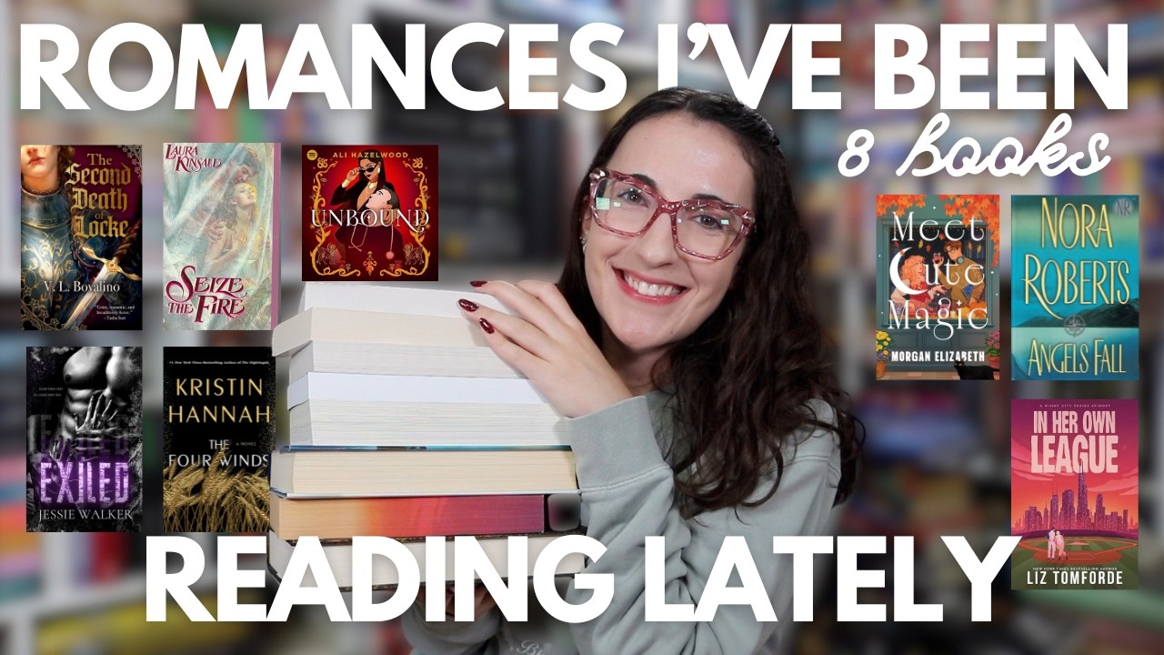 August Mid-Month Wrap Up 🍂📖 Eight Romance Book Reviews