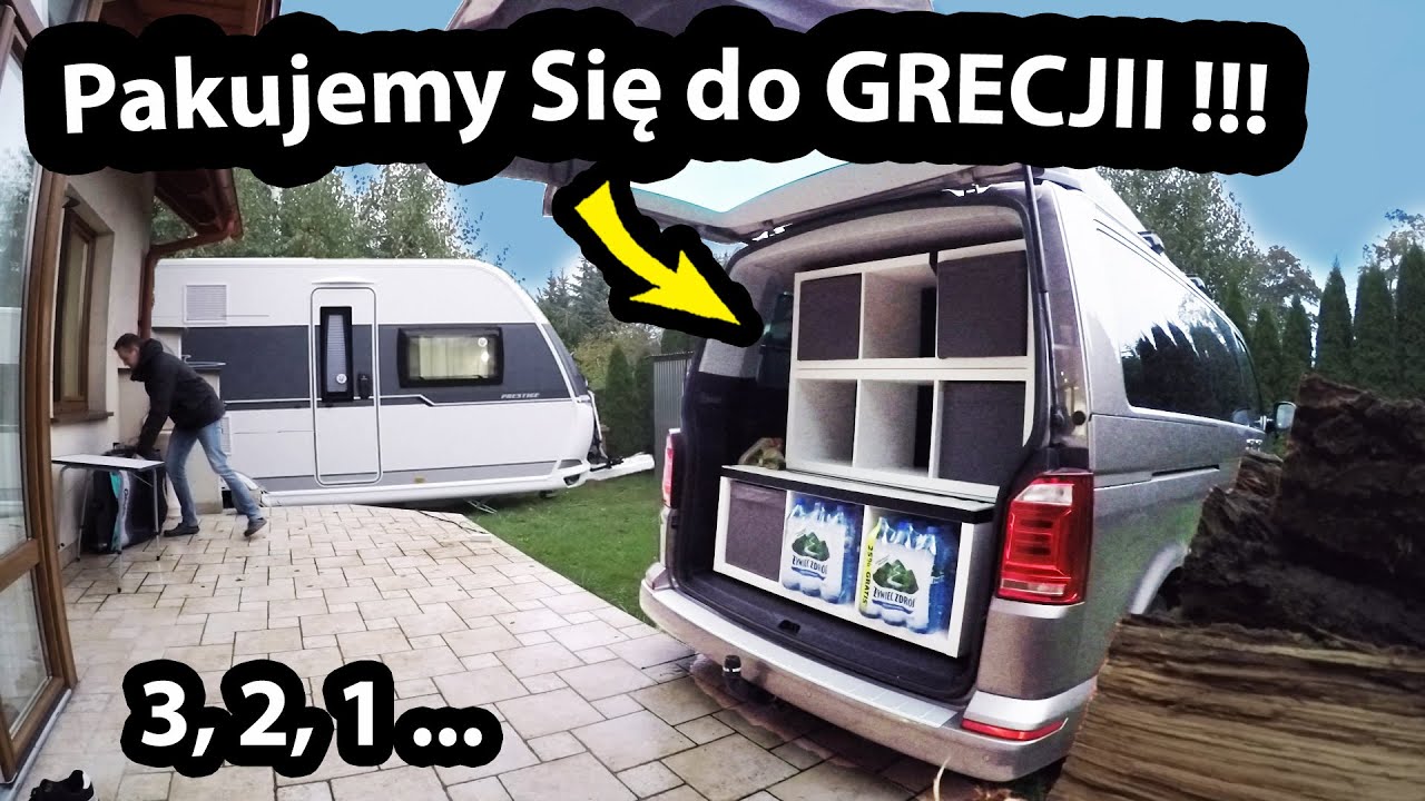 Pakujemy Przyczepę Kempingową do GRECJI !!! - Mrozimy Mięcho, Zamykamy Biznes! *winieta Czechy #501